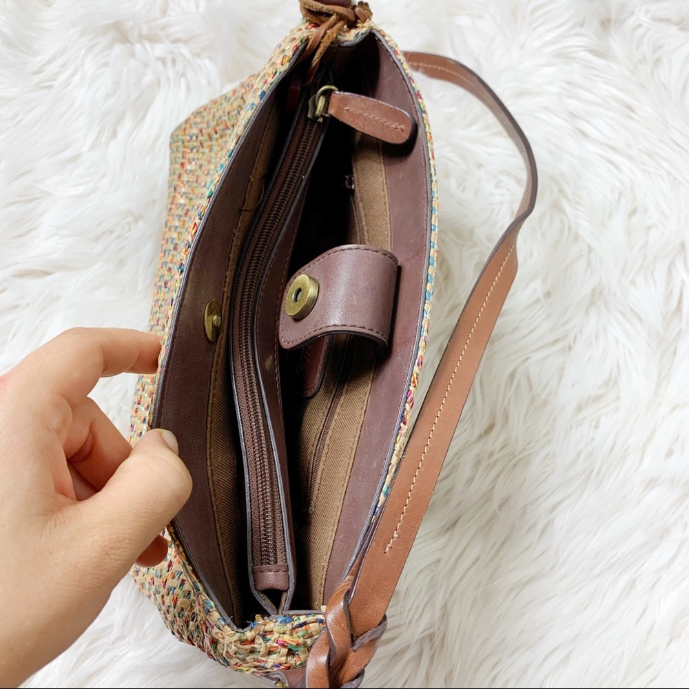 Fossil Multi Color Shoulder Bag - image 5